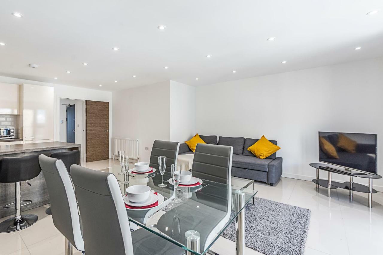 Modern Apartment Canary Wharf Londra Exterior foto